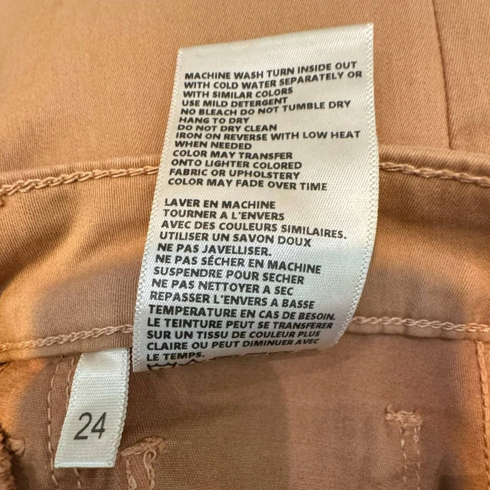 LAGENCE NWT $275 Margot Mid-rise Skinny Ankle in Hazelnut Size 24